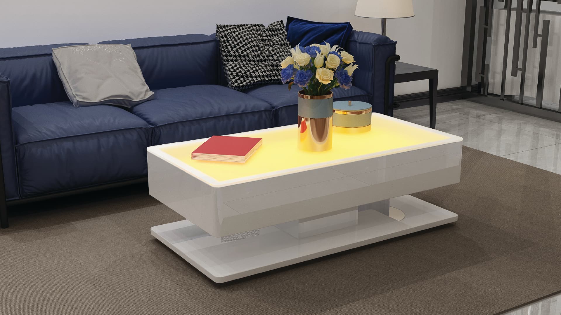 Emma Coffee Table (with LED light)