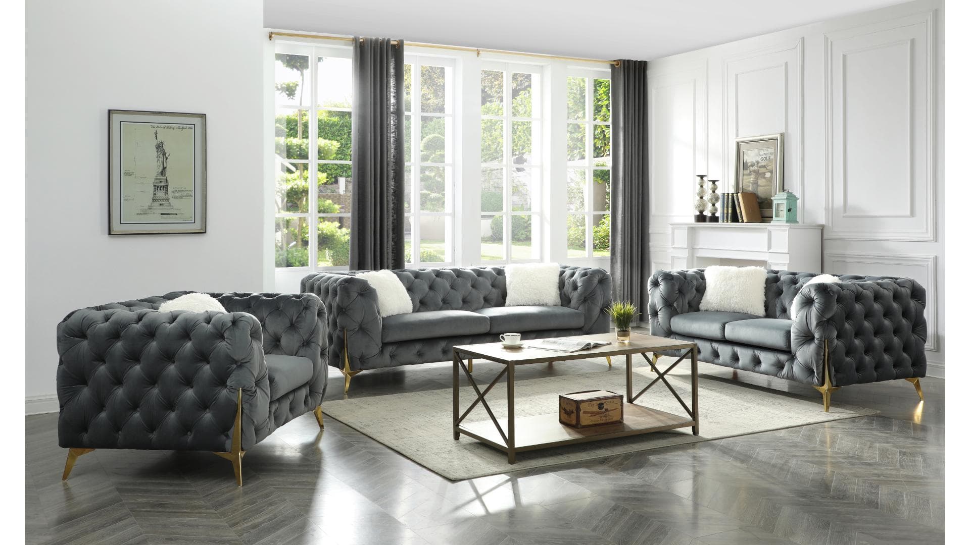 MODERNO Beige 3 PC SET