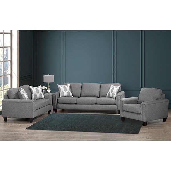 4414 DURANT GREY 3pc S-L-C