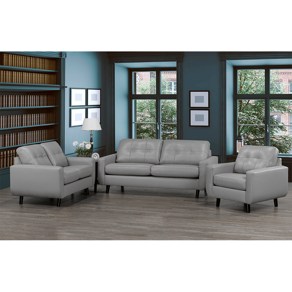 5543 L/M ZURICK STEELGREY 3pc S-L-C