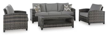 Sofa/Chairs/Table Set (4/CN)