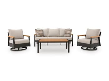 Sofa/Chairs/Table Set (4/CN)