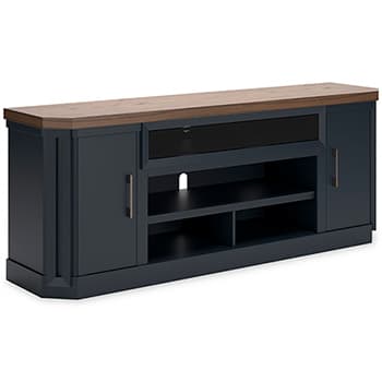 Landocken - Extra Large TV Stand with Fireplace Option