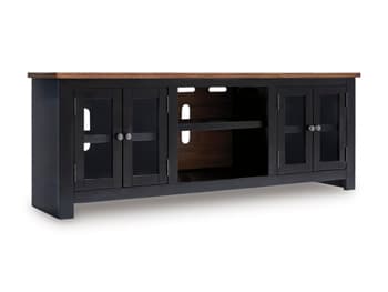 Wildenauer - Extra Large TV Stand with Fireplace Option