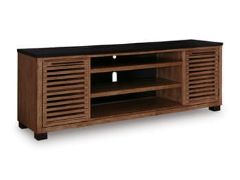 Kallari - Extra Large TV Stand with Fireplace Option
